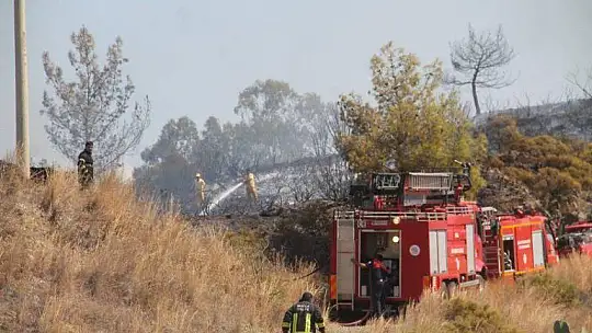 İtfaiye kısa sürede müdahale etti