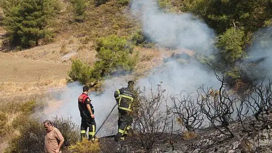 İtfaiye kısa sürede müdahale etti