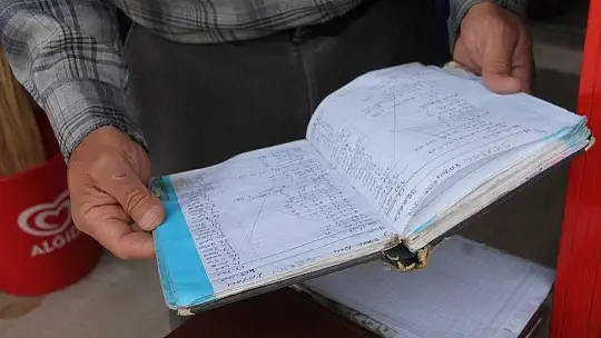 CHP İlçe Örgütü veresiye defterlerini satın aldı 