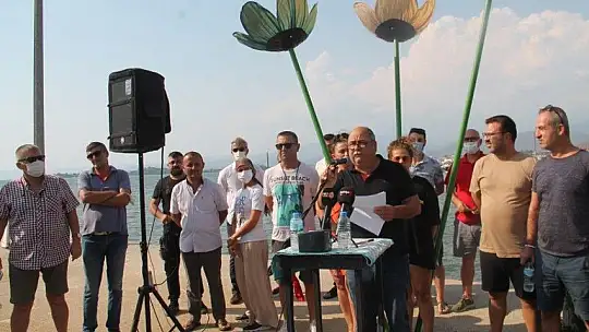 2. etap sahil bandı esnafından basın açıklaması