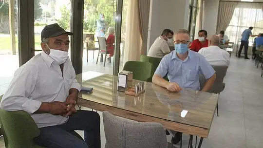 KONGRE ÖNCESİ MAHALLE BAŞKANLARI İLE TOPLANTI YAPTI