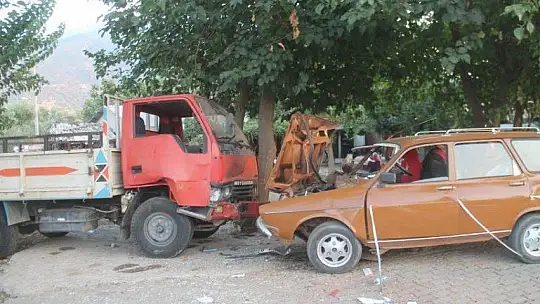 Trafik kazasında 1 kişi ağır yaralandı