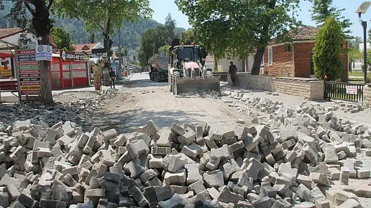 Kısıtlama yol yapım çalışmaları için fırsat oldu 