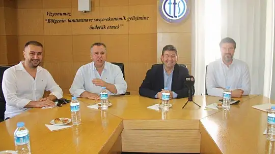 Deva Partisi Genel Başkan Yardımcısı FTSO'nun Talep ve Beklentilerini Aldı