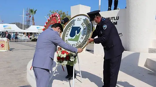 FETHİYE'DE GAZİLER GÜNÜ TÖRENLE KUTLANDI