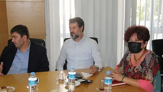 Deva Partisi Genel Başkan Yardımcısı FTSO'nun Talep ve Beklentilerini Aldı