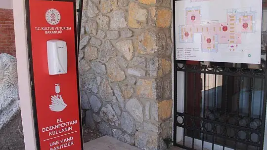 MÜZE VE ÖREN YERLERİNDE TEDBİRLER ALINDI