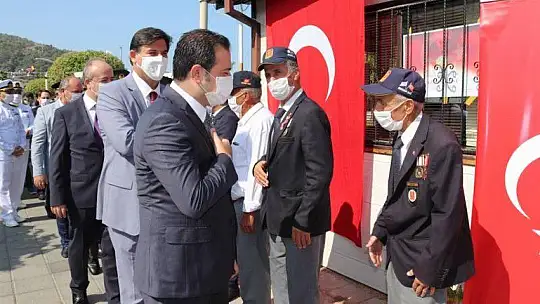 FETHİYE'DE GAZİLER GÜNÜ TÖRENLE KUTLANDI