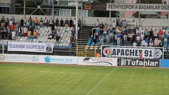 Başkan Esat Bakırcı pankart için apaçilere teşekkür etti