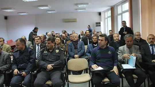 Kaymakam Şahiner Muhtarlar ile Toplantı Yaptı