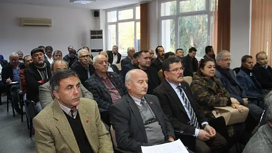 Kaymakam Şahiner Muhtarlar ile Toplantı Yaptı