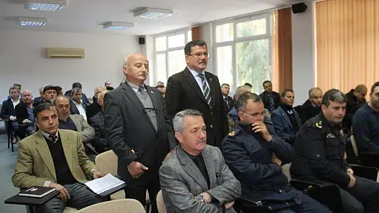 Kaymakam Şahiner Muhtarlar ile Toplantı Yaptı