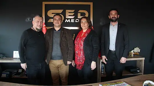 Yavuz'dan SED Medya'ya ziyaret