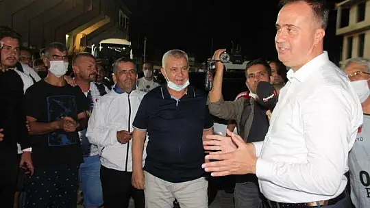 Başkan Esat Bakırcı pankart için apaçilere teşekkür etti