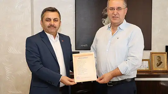 Müftü Kamil Oktay, Ahilik Haftası Dolasıyla FTSO'yu Ziyaret Etti