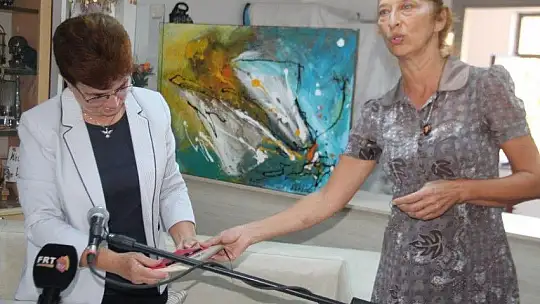 Işık Taban FETAV'ın düzenlediği 'Not Defteri' söyleşilerinde sevenleri ile buluştu