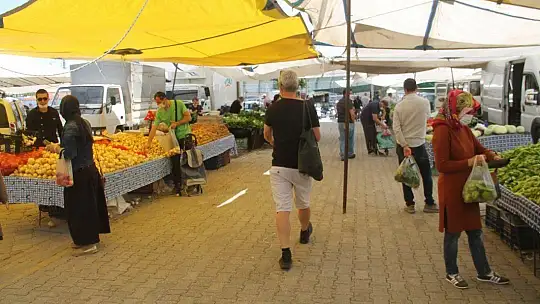 Pazarda Kısıtlama Öncesi Yoğunluk