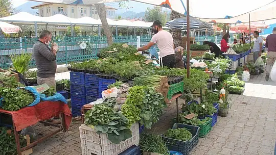 Pazarda Kısıtlama Öncesi Yoğunluk