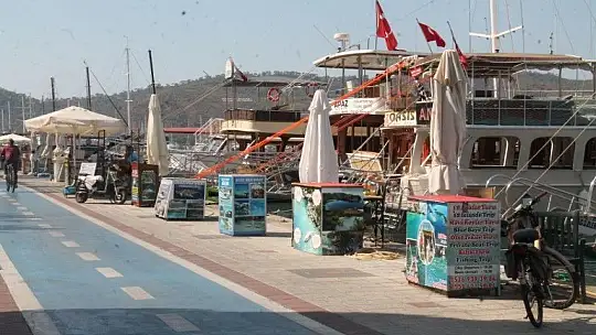 Fethiye'de tekne turlarına talep azaldı