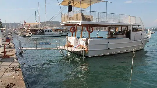 Fethiye'de tekne turlarına talep azaldı