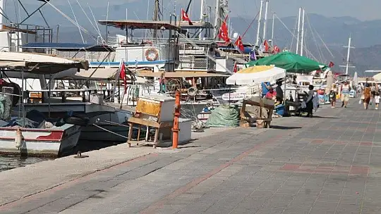 Fethiye'de tekne turlarına talep azaldı