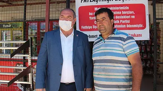 Halkçı Başkan, Veresiye Defterlerini Kapattı