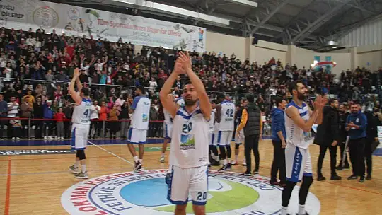 Lokman Hekim Fethiye Belediyespor ilk yarıyı lider tamamladı 83-80