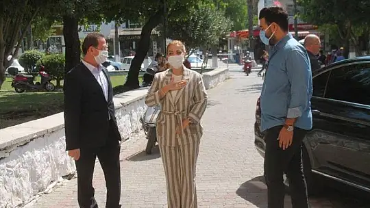 GÖKCAN'DAN KAYMAKAM FIRAT'A ZİYARET