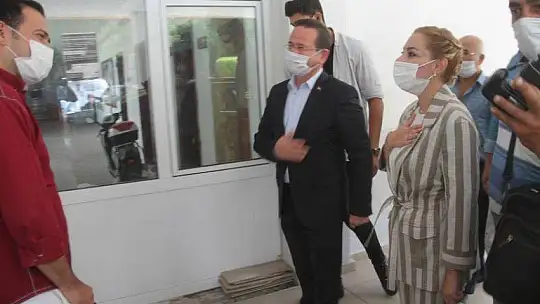 GÖKCAN'DAN KAYMAKAM FIRAT'A ZİYARET