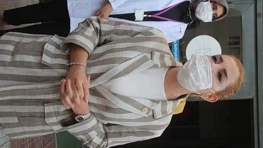 AK PARTİLİ GÖKCAN DEVLET HASTANESİ'Nİ ZİYARET ETTİ