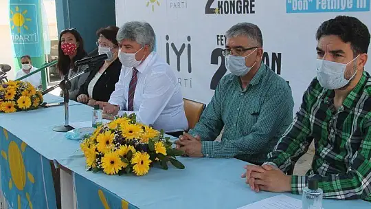 Çoban'dan kongreye katılanlara teşekkür