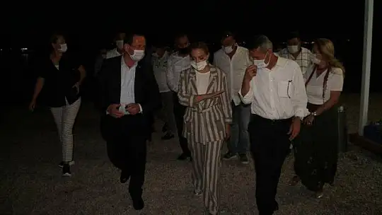 MİLLETVEKİLİ GÖKCAN HALK PLAJINI GEZDİ