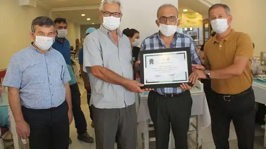 ÖRNEK İŞLETMECİYE TEŞEKKÜR BELGESİ