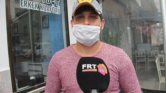 Fethiye'de berber ve kuaförler dezenfekte edildi