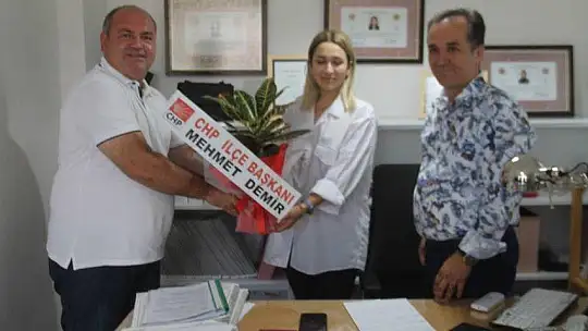 Demir ve Toklu'dan hayırlı olsun ziyareti