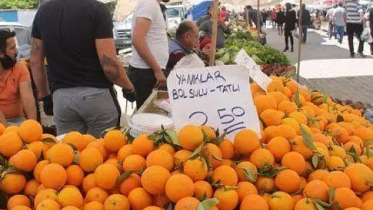 Üretici pazarında yoğunluk yaşandı