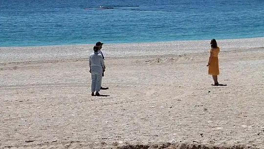 Rus Çift ''İyi ki Türkiye'deyiz''