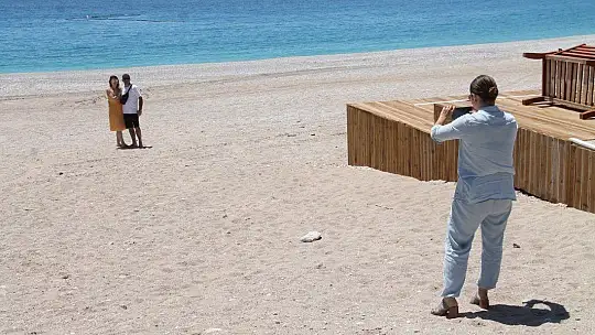 Rus Çift ''İyi ki Türkiye'deyiz''