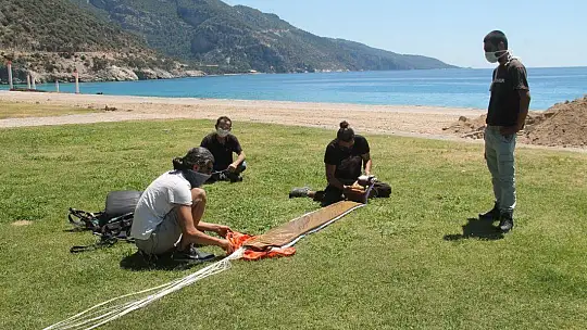 Yamaç Paraşütü Pilotları, Pandemi Tedbiri Peşinde