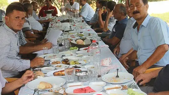 41 MAHALLE MUHTARI İLE TOPLANTI YAPILDI 