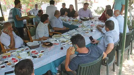 41 MAHALLE MUHTARI İLE TOPLANTI YAPILDI 