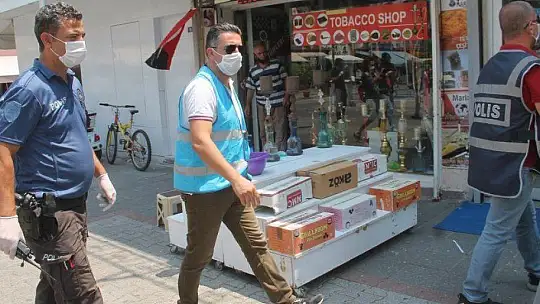 FETHİYE'DE İNTERNET KAFELERE COVİD-19 DENETLEMESİ