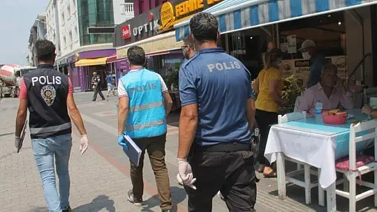 FETHİYE'DE İNTERNET KAFELERE COVİD-19 DENETLEMESİ