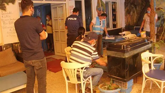 FETHİYE'DE İNTERNET KAFELERE COVİD-19 DENETLEMESİ