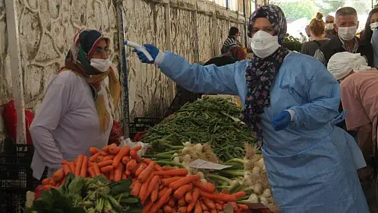 Salı Pazarı'nda tedbirler devam ediyor