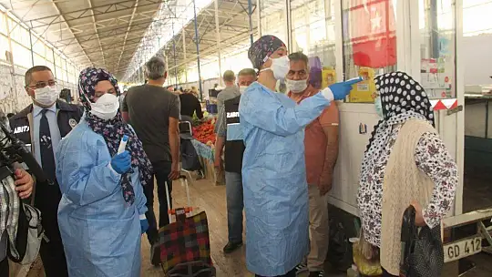 Salı Pazarı'nda tedbirler devam ediyor