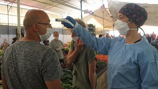 Salı Pazarı'nda tedbirler devam ediyor