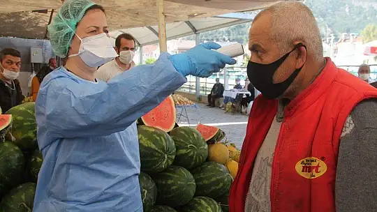 Salı Pazarı'nda tedbirler devam ediyor