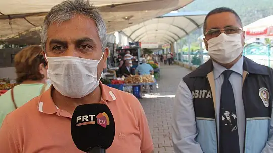 Salı Pazarı'nda tedbirler devam ediyor