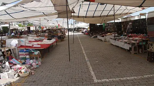 Salı Pazarı'nda tedbirler devam ediyor